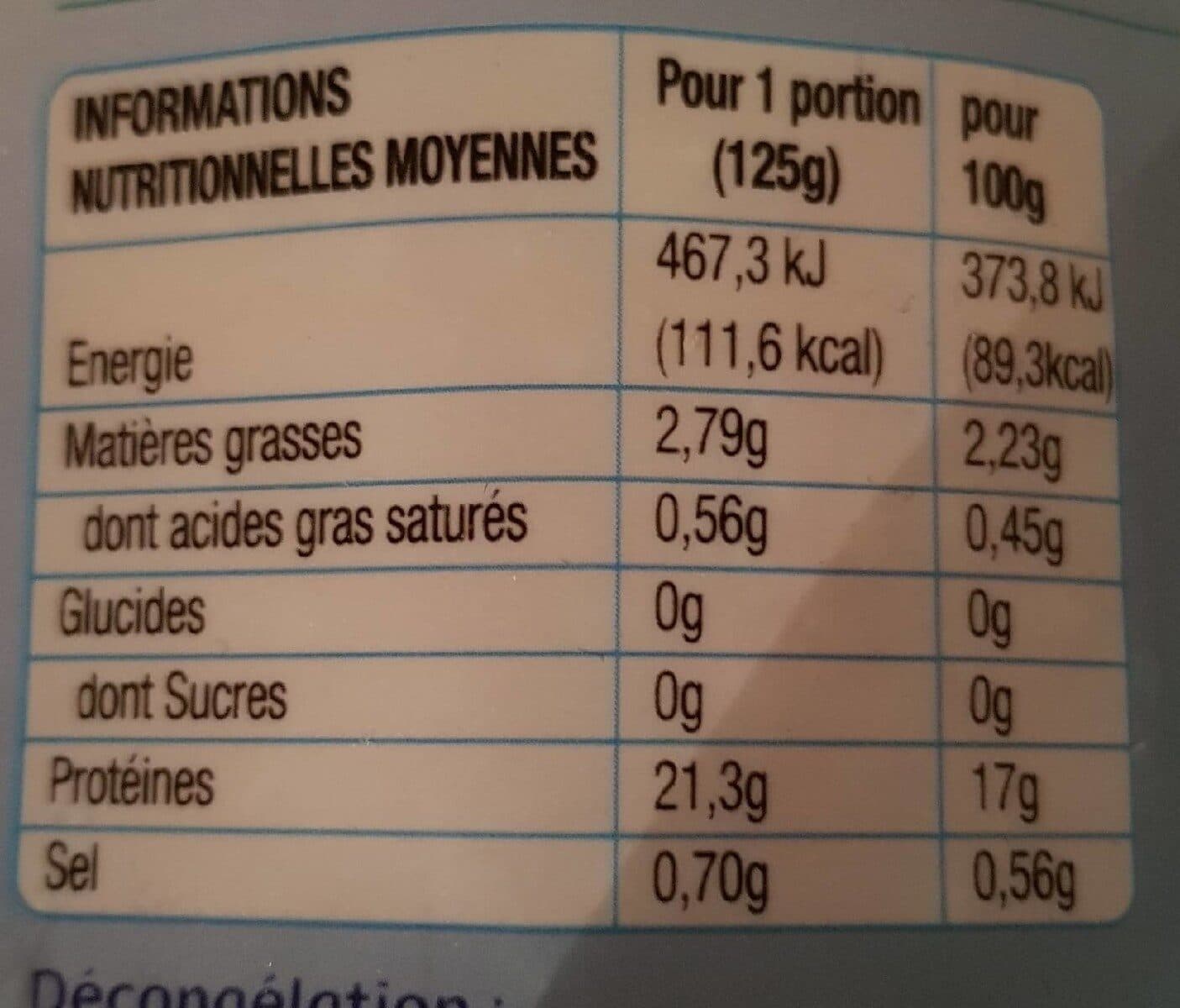 LA CUISINE D'OCÉANE Saumon packshot