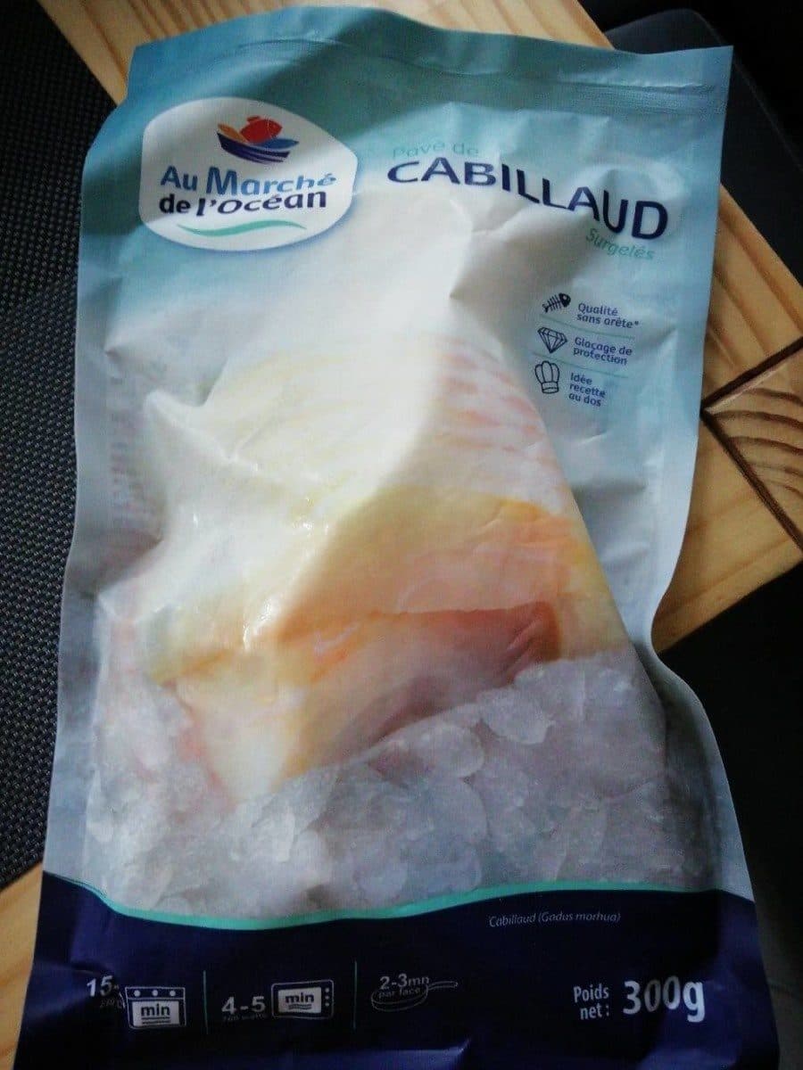 Open Food Facts Pavés de cabillaud packshot
