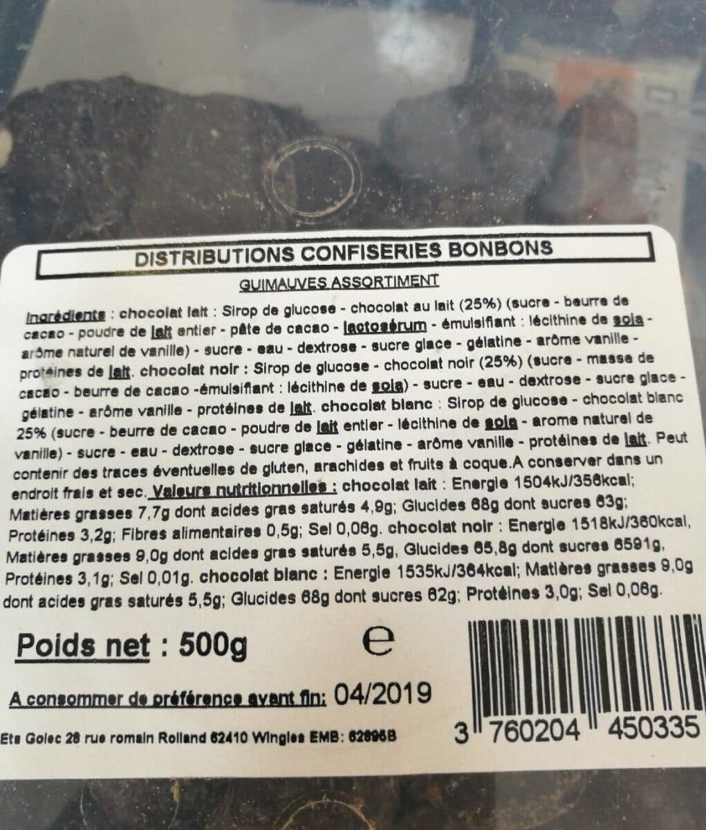 Open Food Facts Assortiment de Guimauve packshot