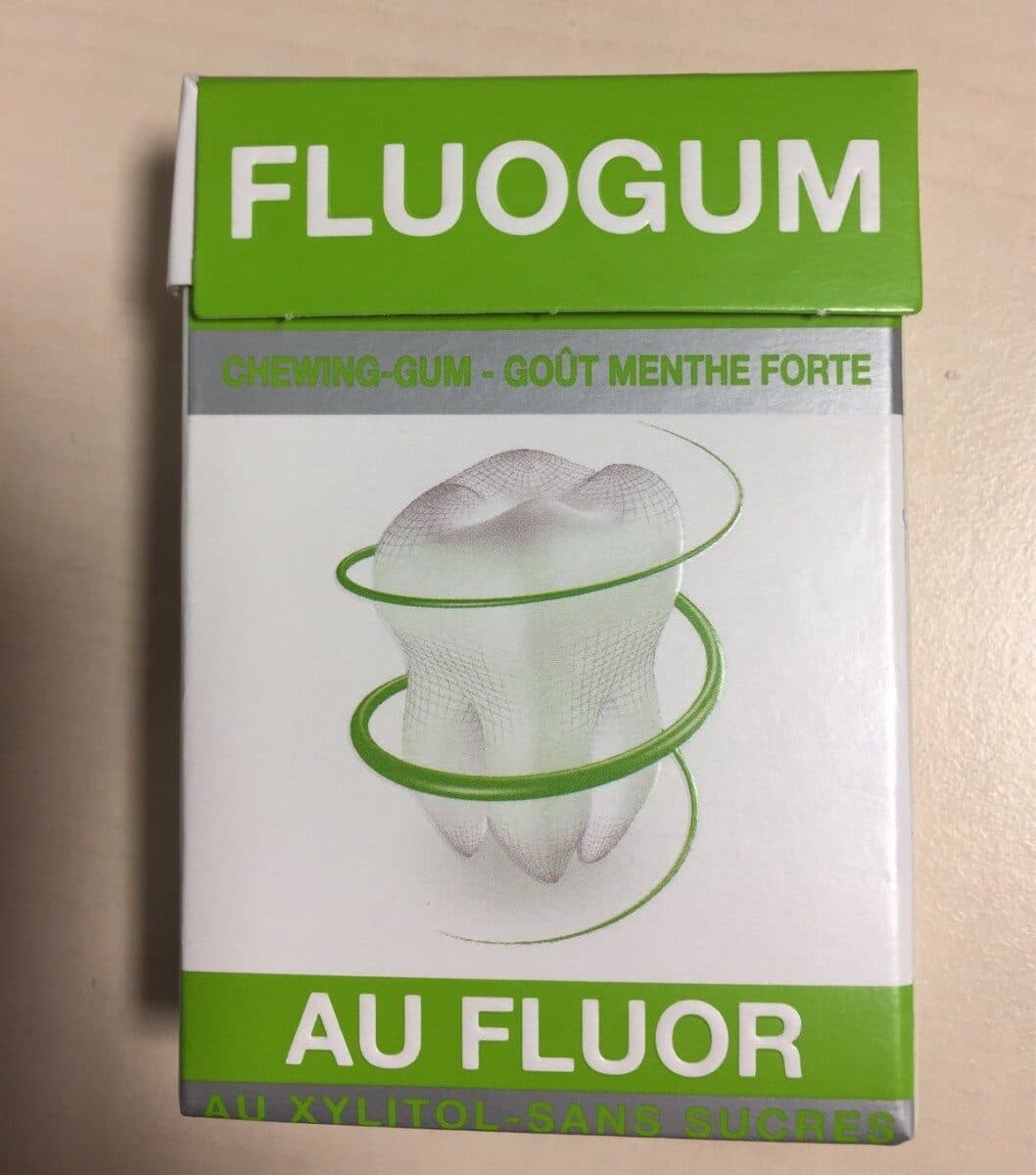 Oct Concept Fluogum - Chewing-gum Au Fluor Sans Sucres - étui De packshot