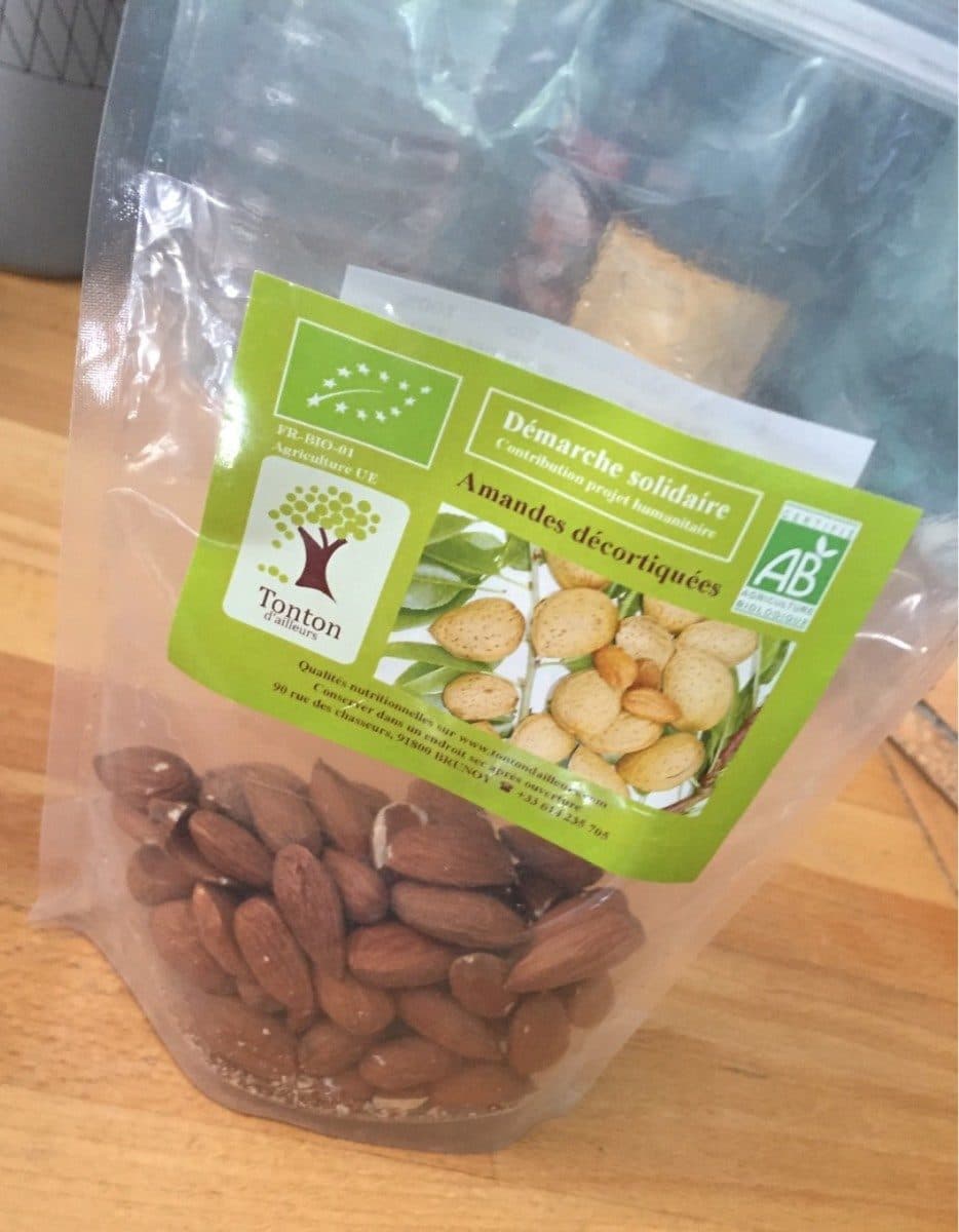 Open Food Facts Amandes décortiquées packshot