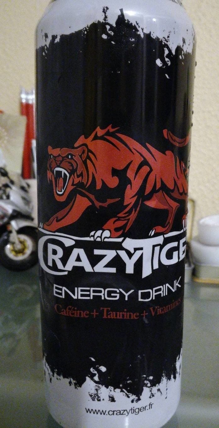 Crazy Tiger Crazy Tiger Energy Drink packshot