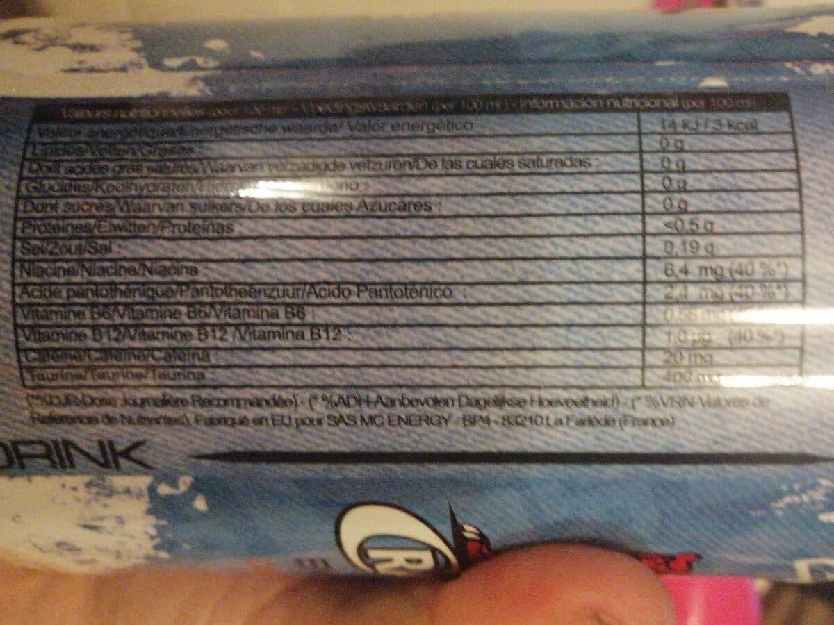 Open Food Facts Crazy tiger zero packshot