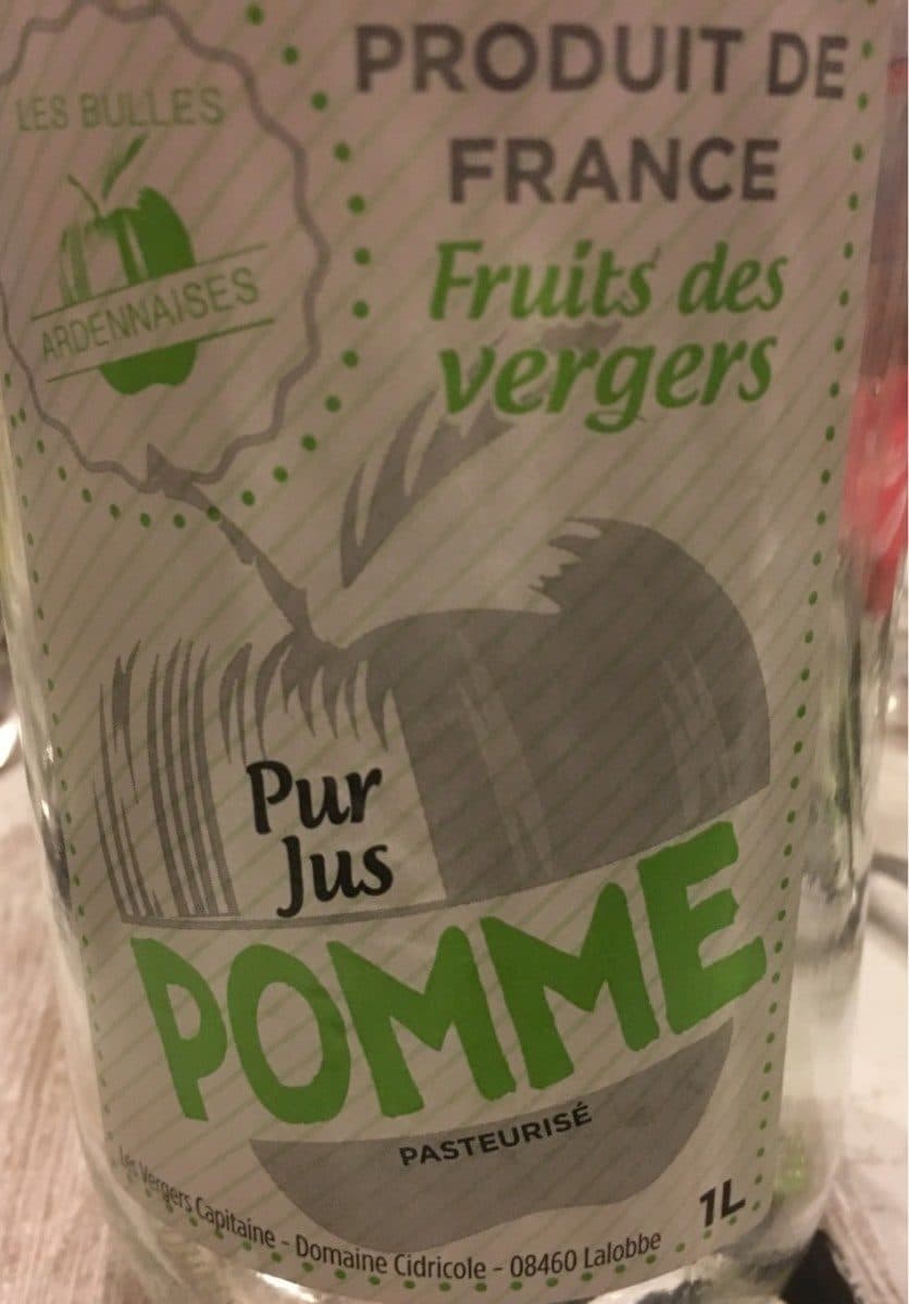 Open Food Facts Pur bus de pomme packshot