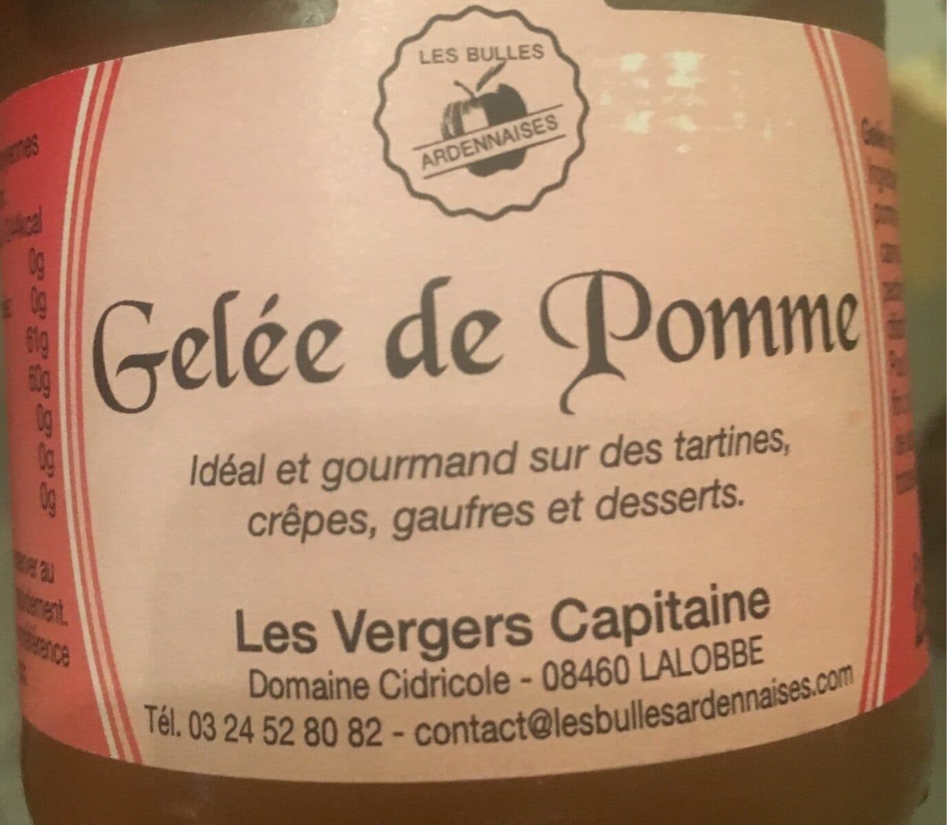 Open Food Facts Gelée de pomme packshot