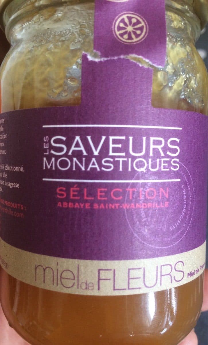 Les Saveurs Monastiques Miel de fleurs packshot