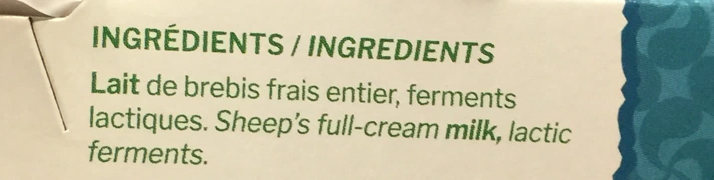 Ibaski Ibaski, Yaourt au lait de brebis, le pack de 2x125 gr packshot
