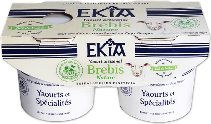 Ekia Yaourt brebis nature packshot