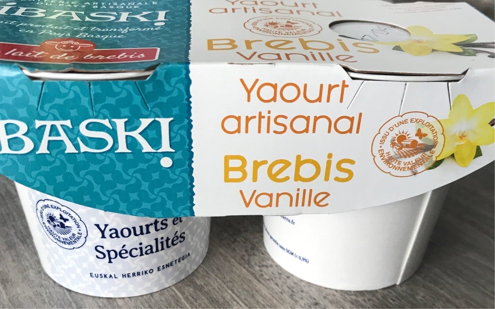 Ibaski Yaourt artisanal brebis vanille packshot