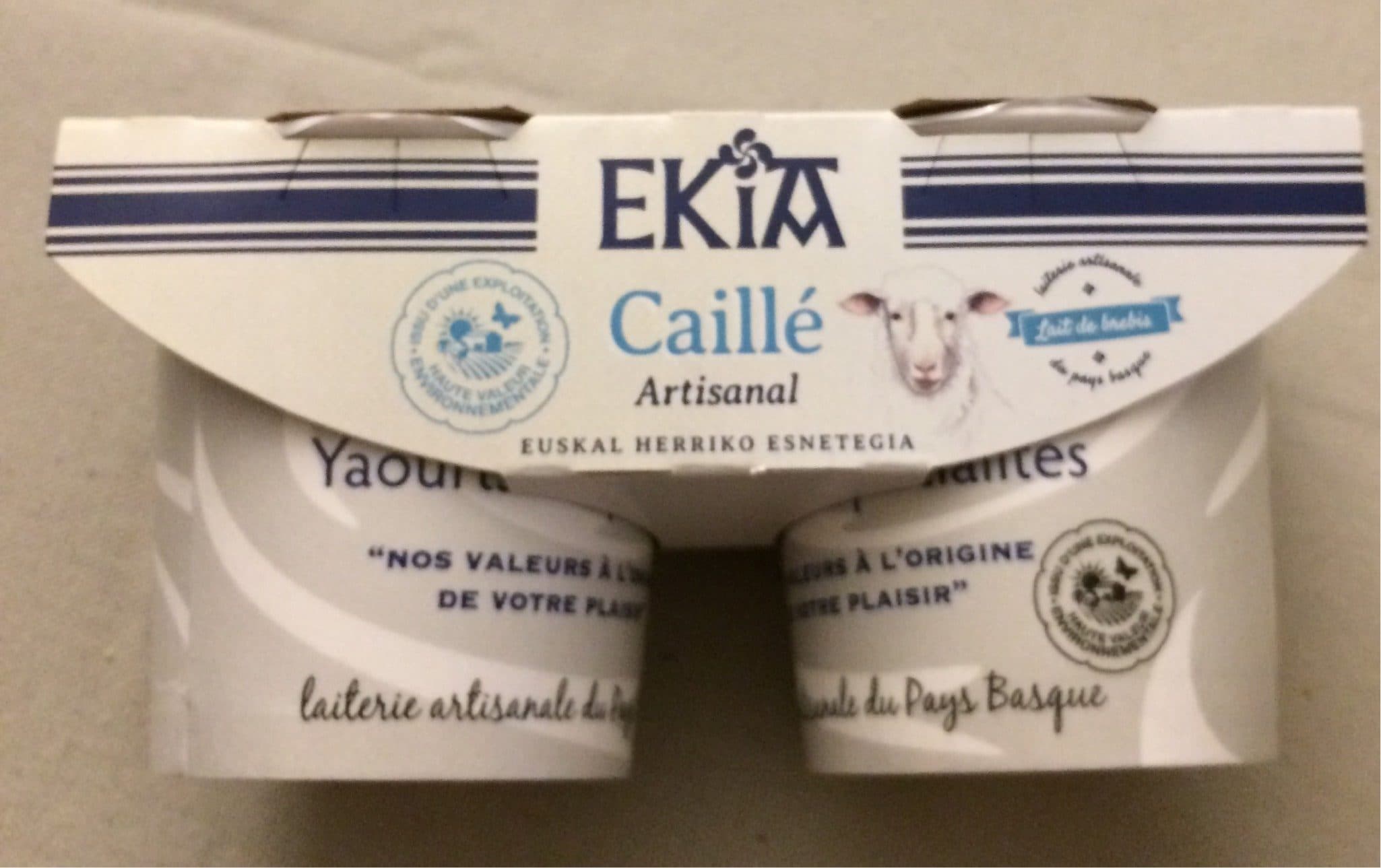 Ekia Caillé de brebis packshot