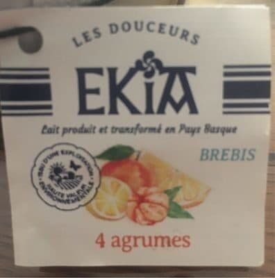 Ekia Douceur brebis 4 agrumes packshot