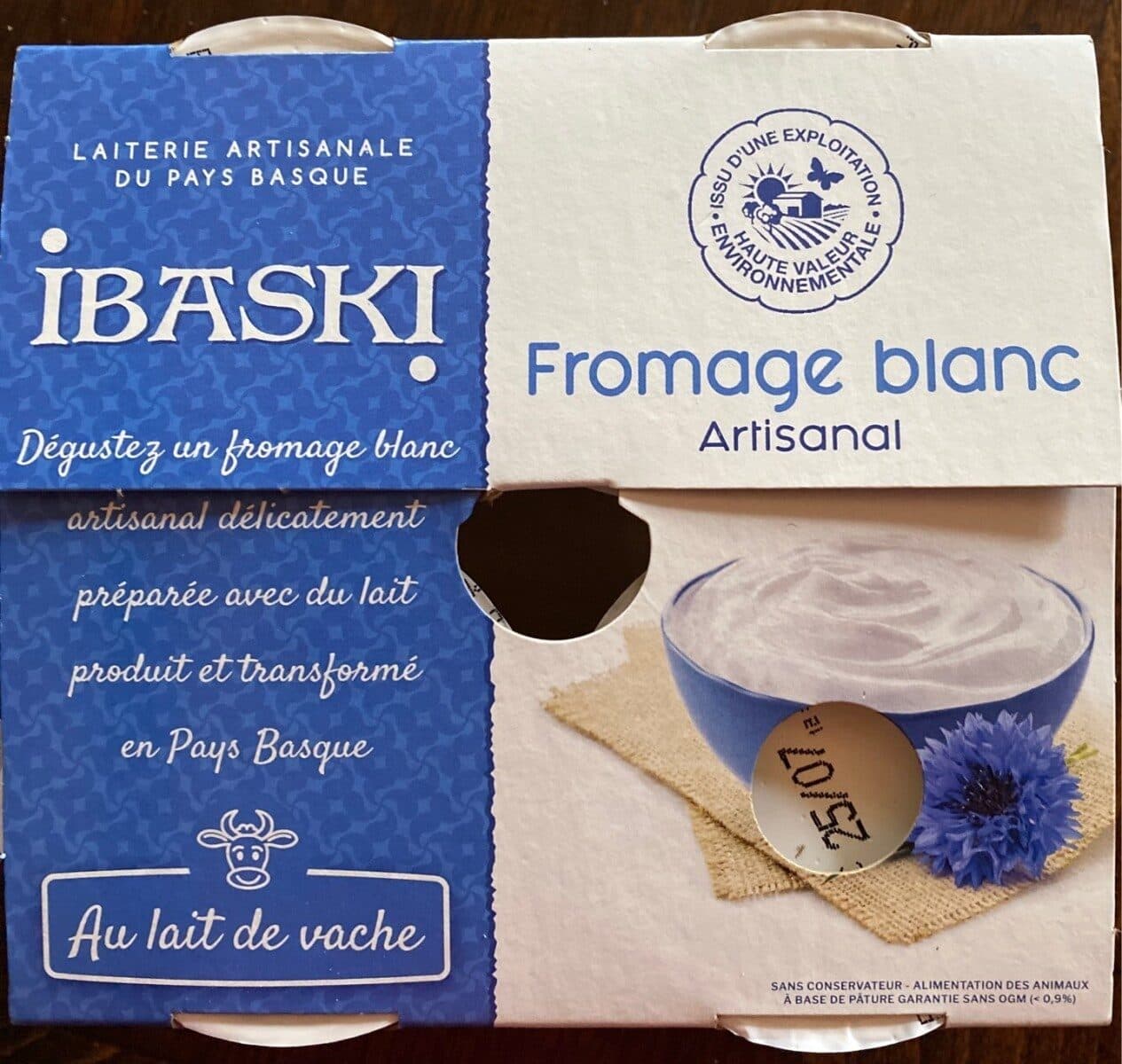 Ibaski Fromage blanc packshot