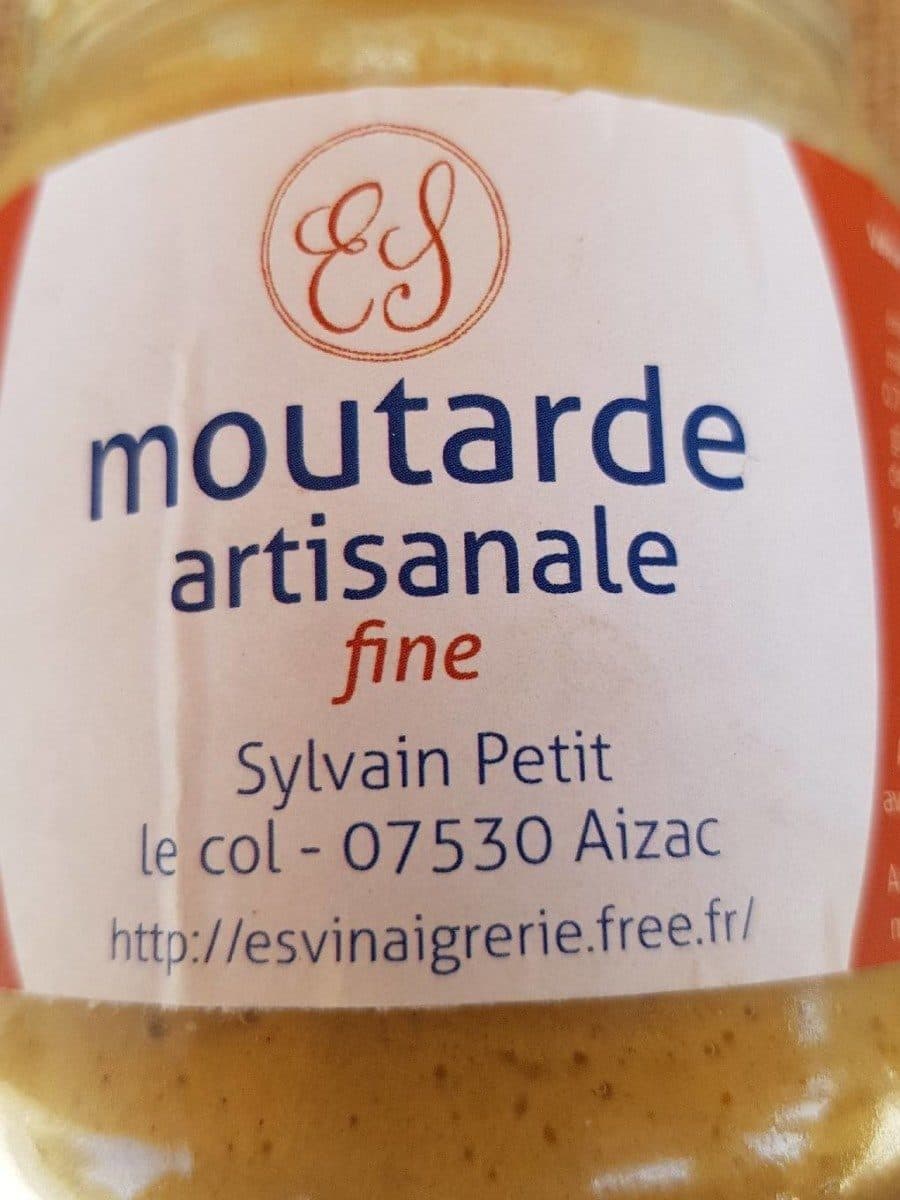 Open Food Facts Moutarde artisanale packshot