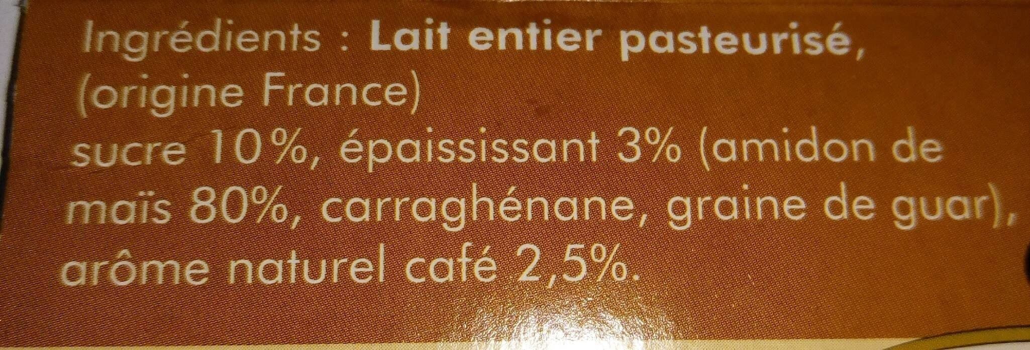 Fromagerie Maurice Crème dessert café packshot