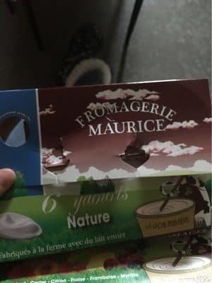 Fromagerie Maurice Yaourt aux fruits packshot