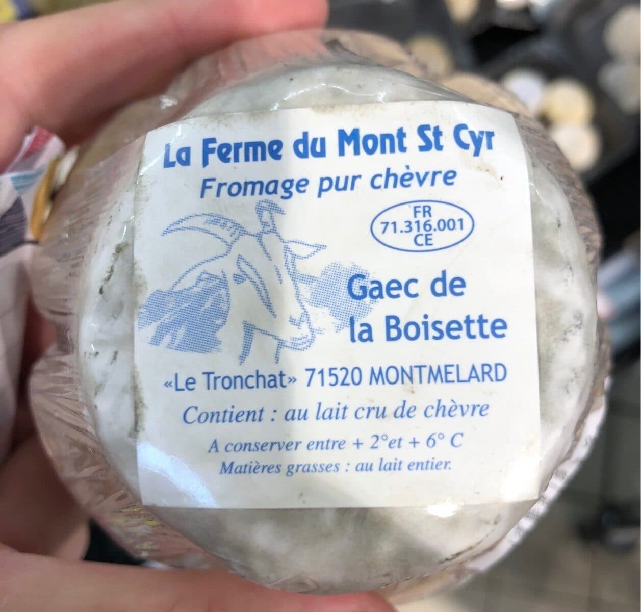 Open Food Facts Fromage pur chevre packshot