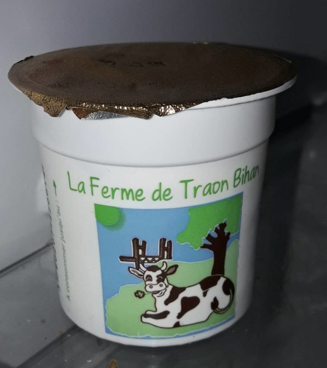 Open Food Facts Yaourt ferme de traon bihan packshot