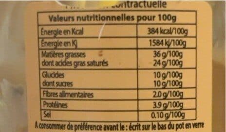 Open Food Facts Crème au chocolat packshot