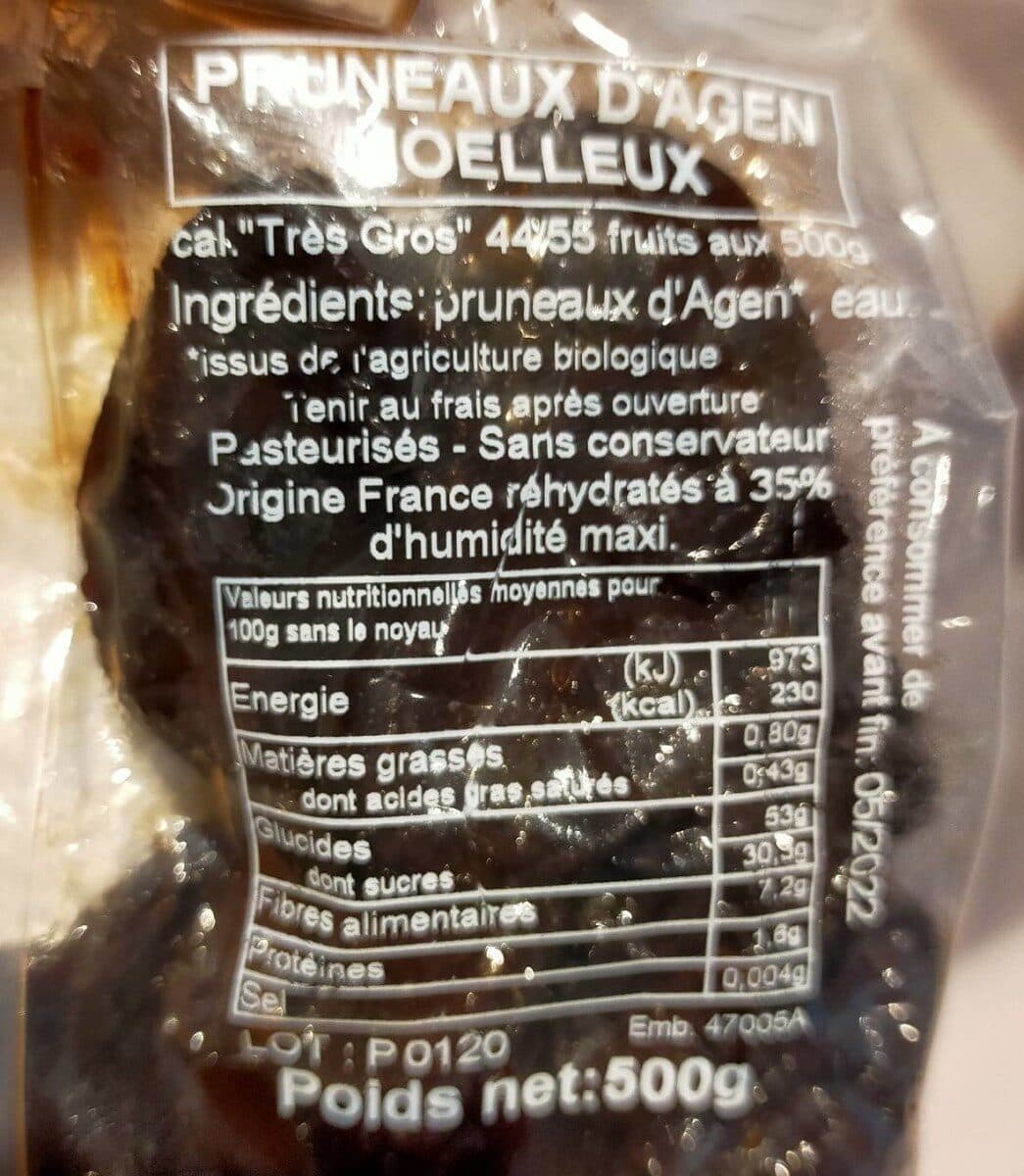 FONBIO Pruneau Moelleux packshot