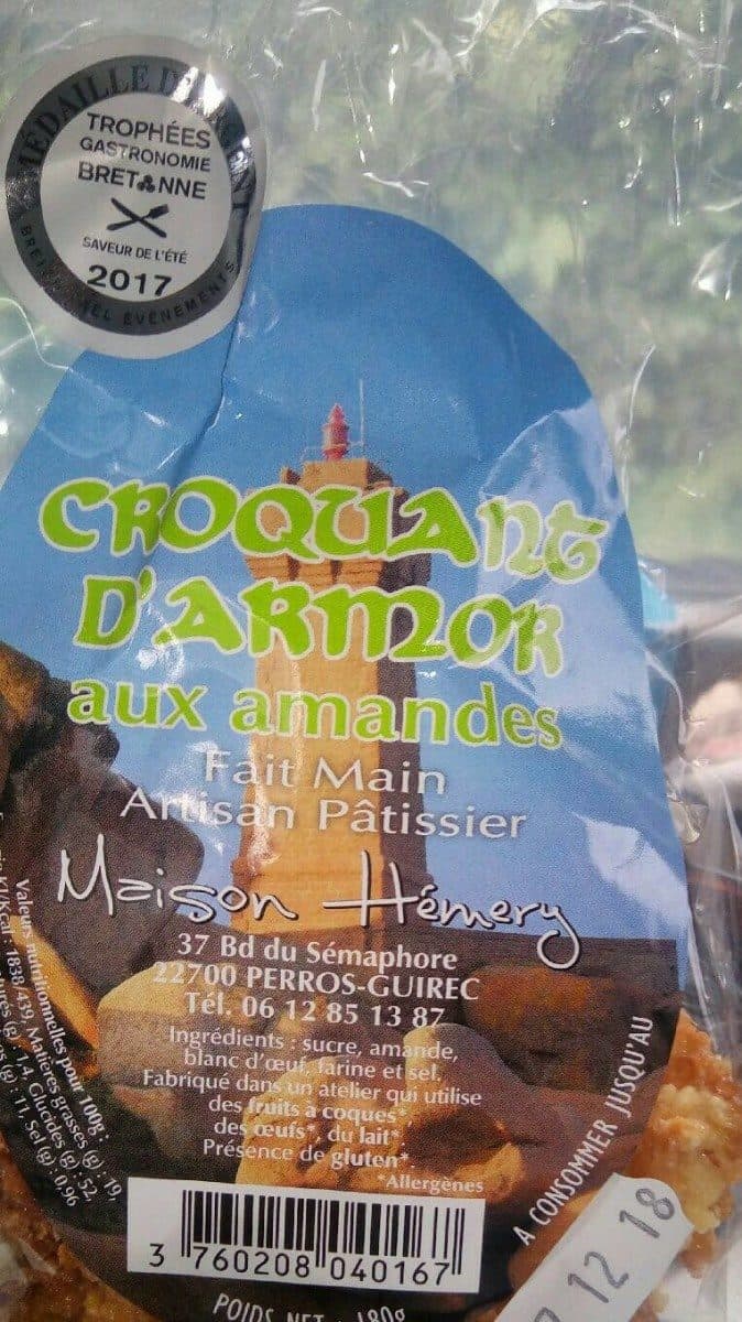 Open Food Facts Croquant d'Armor packshot