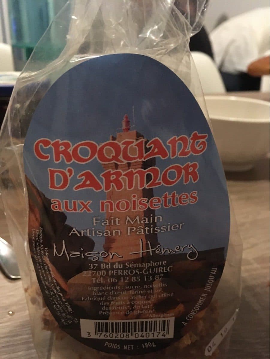 Open Food Facts Croquant d'armor packshot
