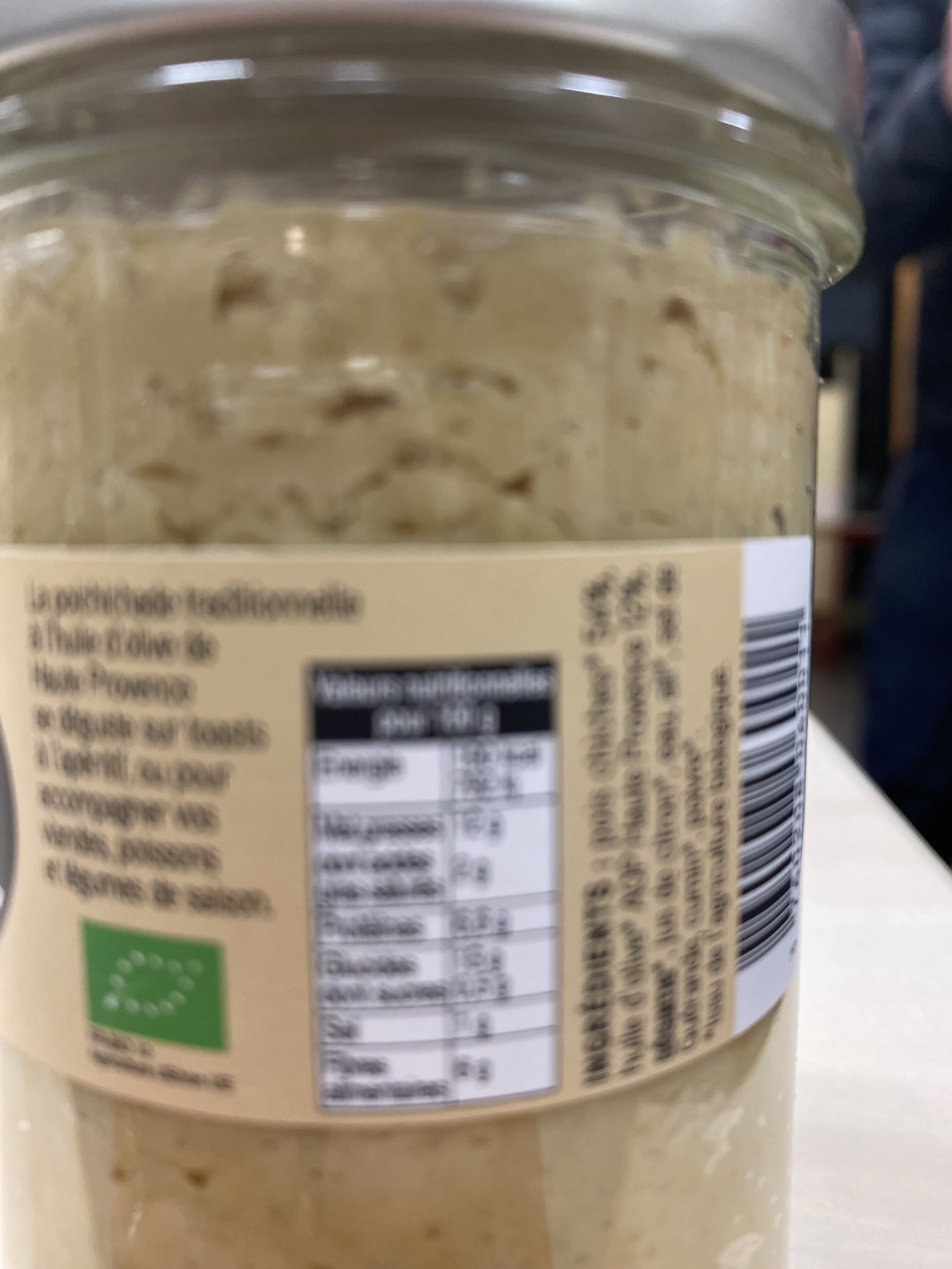 Open Food Facts Poichichade traditionnelle bio packshot