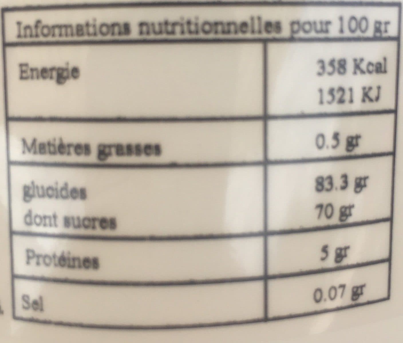 Open Food Facts Guimauves Noix de Coco packshot
