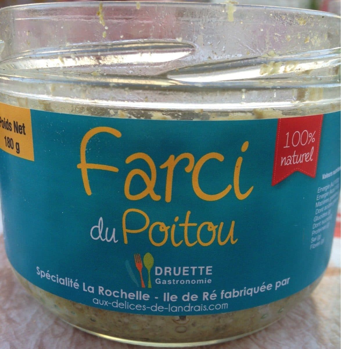 Open Food Facts Farci du Poitou packshot