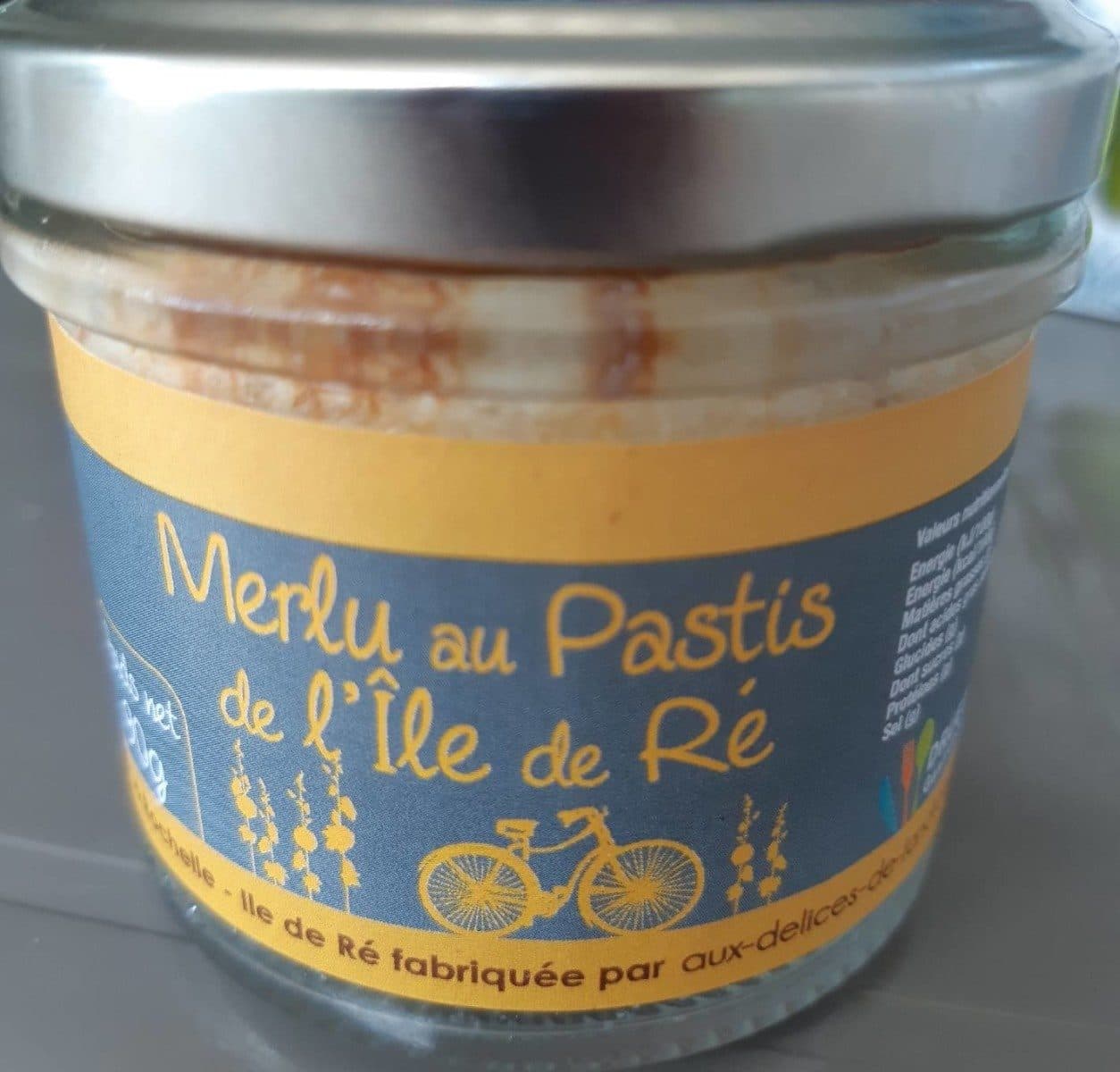 Open Food Facts merlu au pastis de l île de Ré packshot