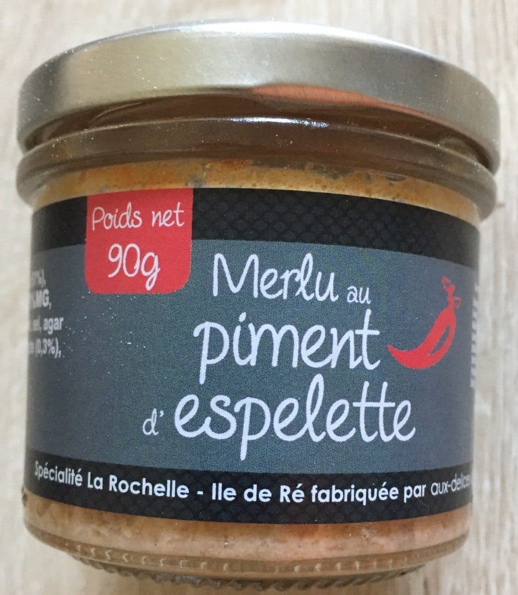 Druette Gastronomie Merlu au piment d'Espelette packshot