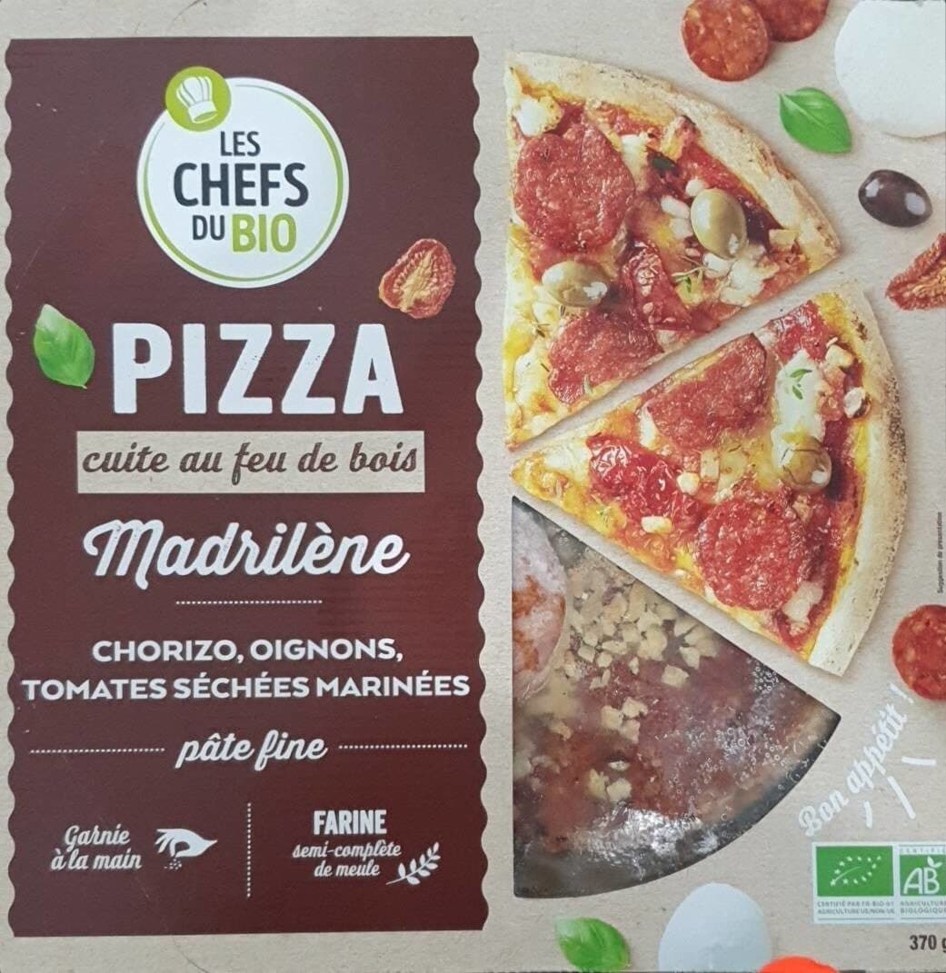 LES P'TIS CHEFS Pizza Madrilène packshot