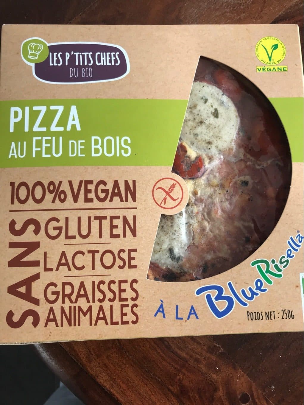 Les P’tits Chefs Du Bio Pizza au feu de bois à la blue risella packshot
