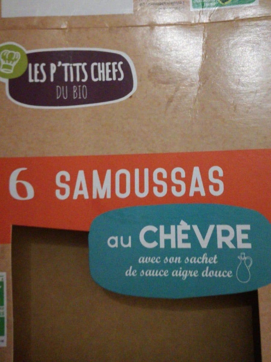 Les p'tits chefs du bio Samoussas au chèvre packshot