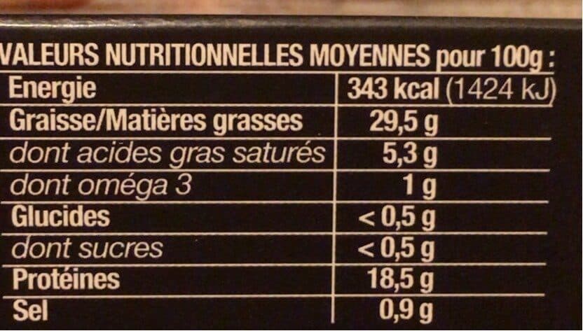 Open Food Facts Sardines au truffes noires, 115g packshot