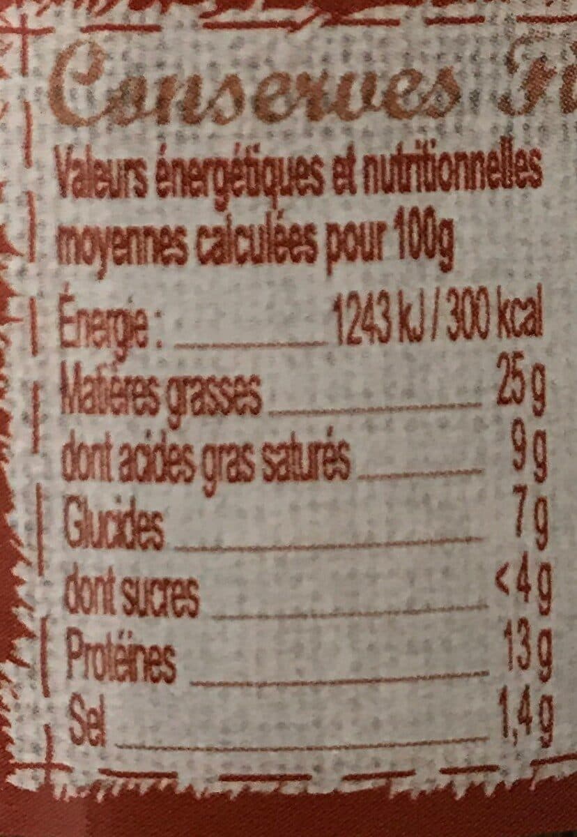 Open Food Facts Paté breton pommes au chouchen de Belle Ile packshot