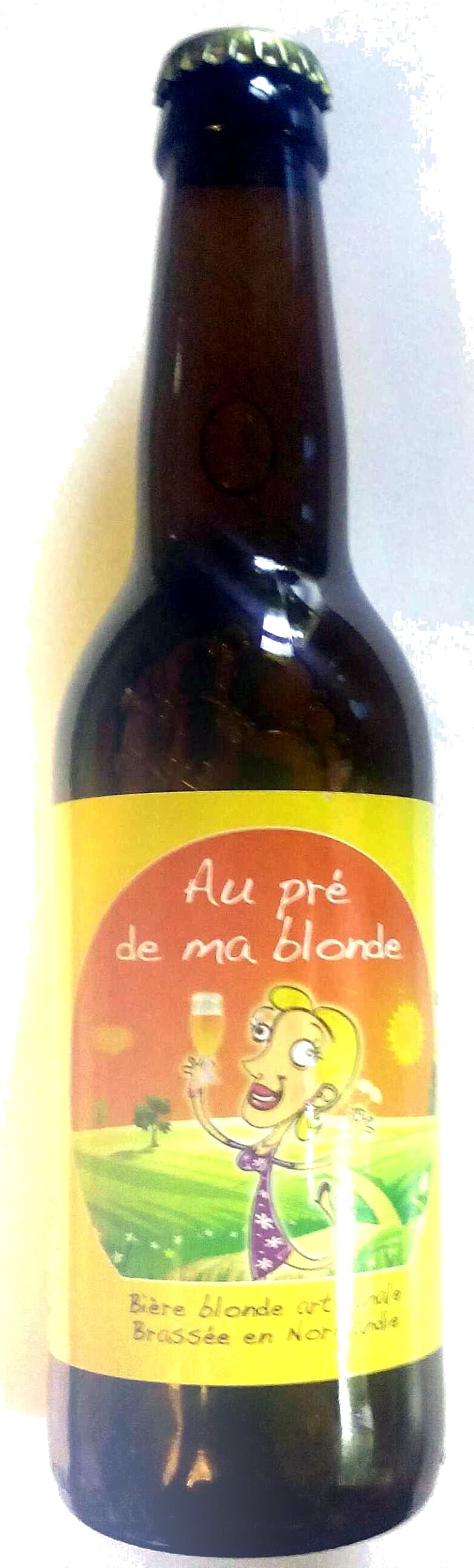 Brasserie La Lie Au pré de ma blonde packshot
