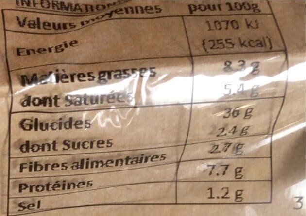 Open Food Facts prefou ail et fines herbes packshot