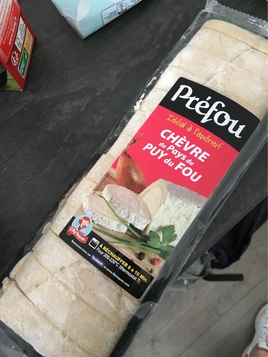 Open Food Facts Préfou packshot