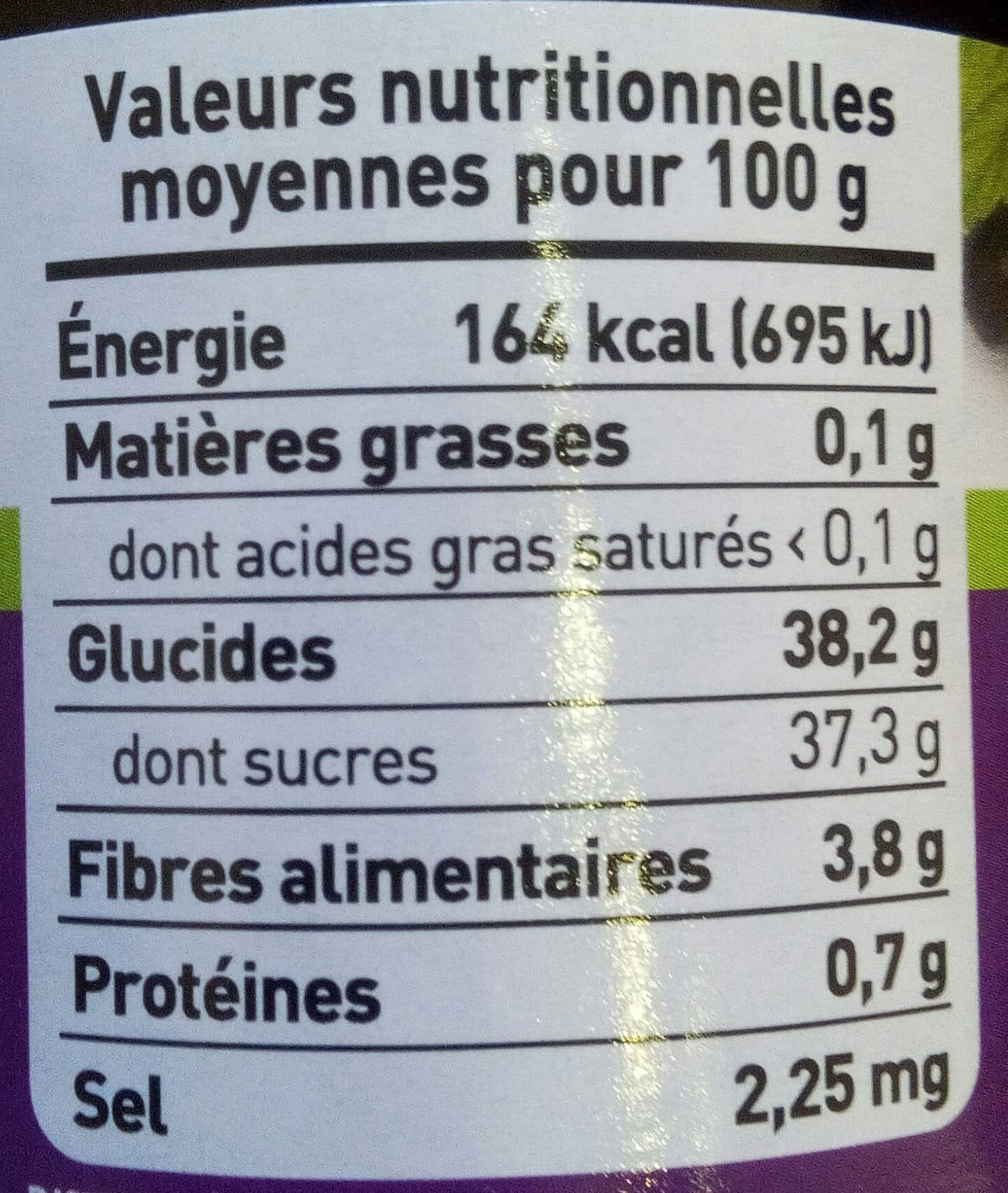 Régal Fruits Preparation bio cassis packshot