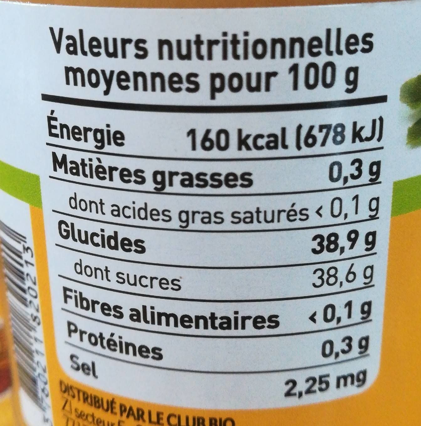 Régal Fruits Confiture citron bio packshot