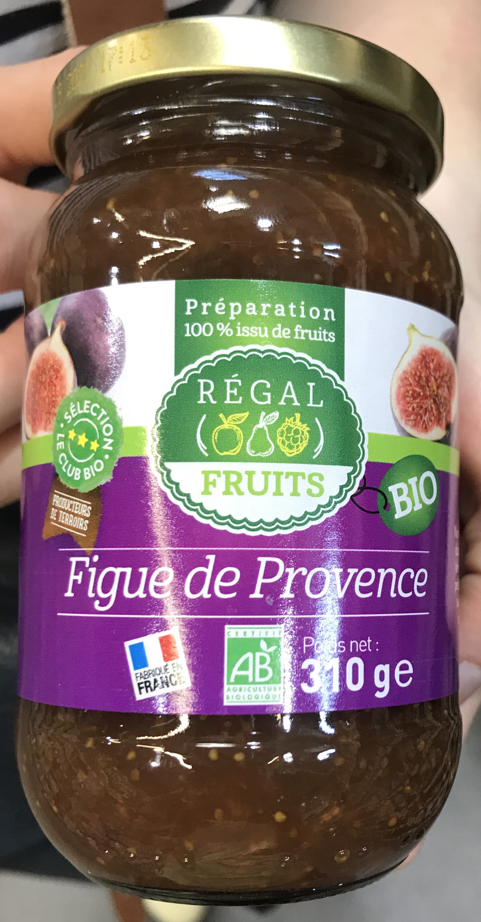 Régal Fruits Figue de provence packshot