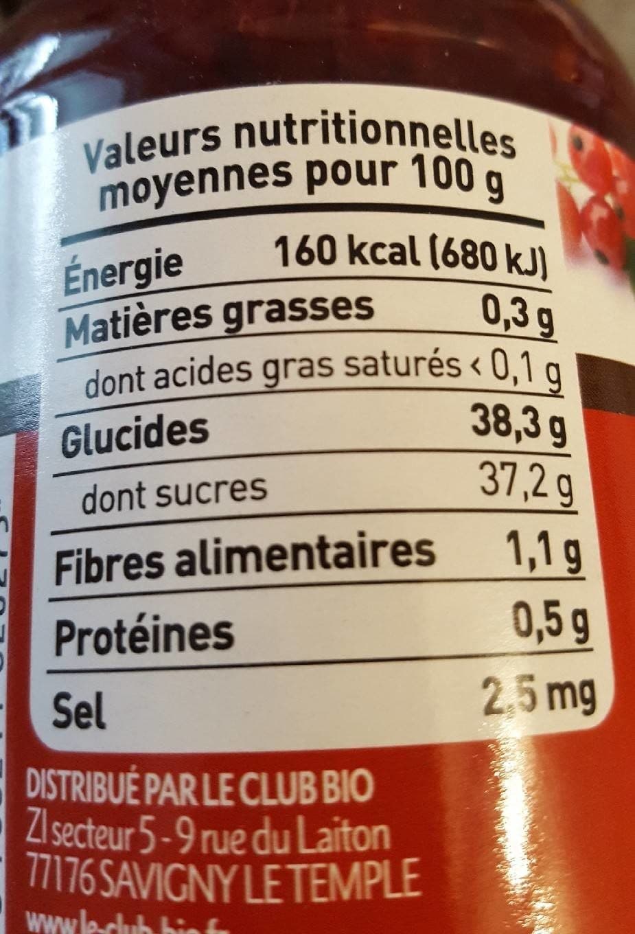 RÉGAL FRUITS 4 fruits rouges bio packshot