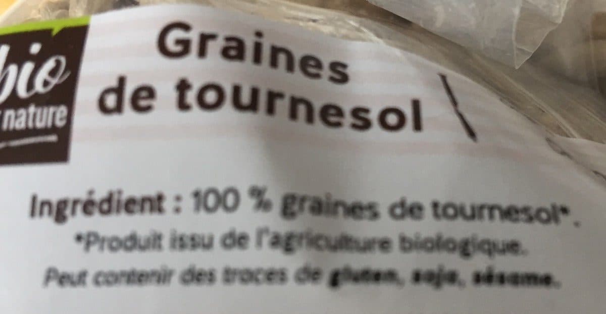 bio par nature Graines de tournesol packshot