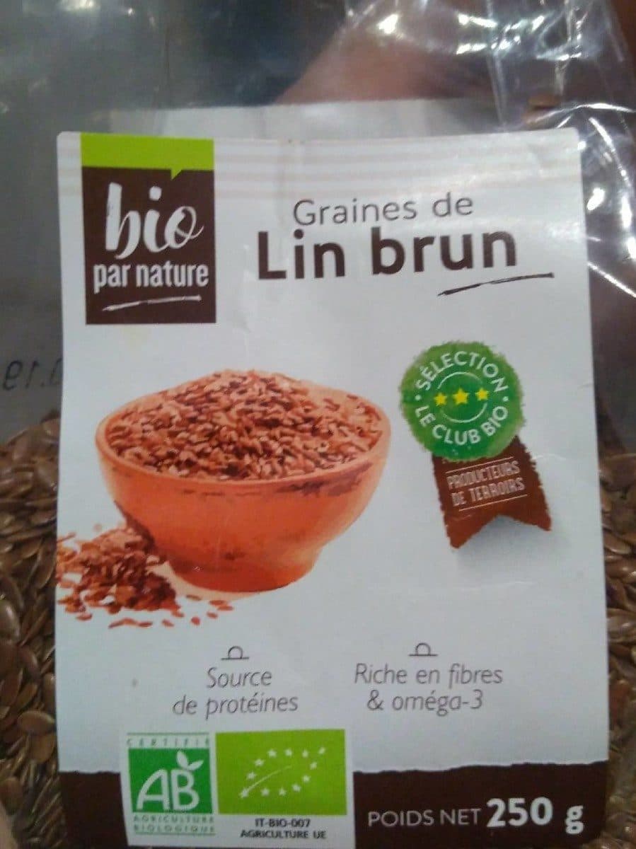 bio par nature Graines de lin brun bio packshot