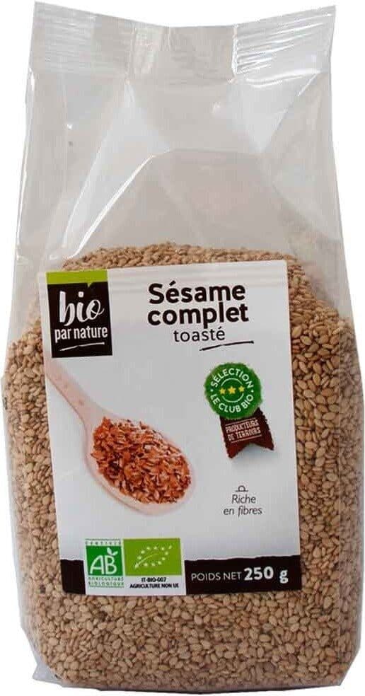 bio par nature Sésame blond complet toasté packshot