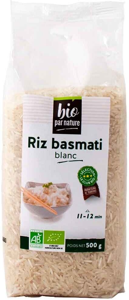 bio par nature Riz Basmati blanc packshot