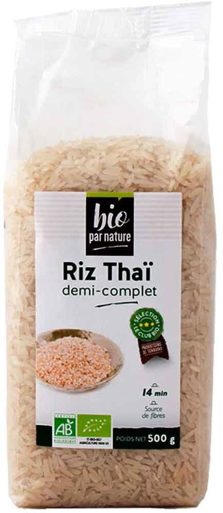 Bio par nature Riz Thaï demi-complet packshot