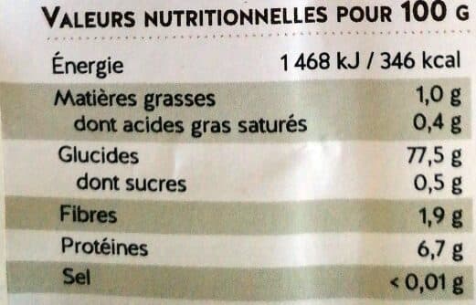 bio par nature Riz long blanc packshot