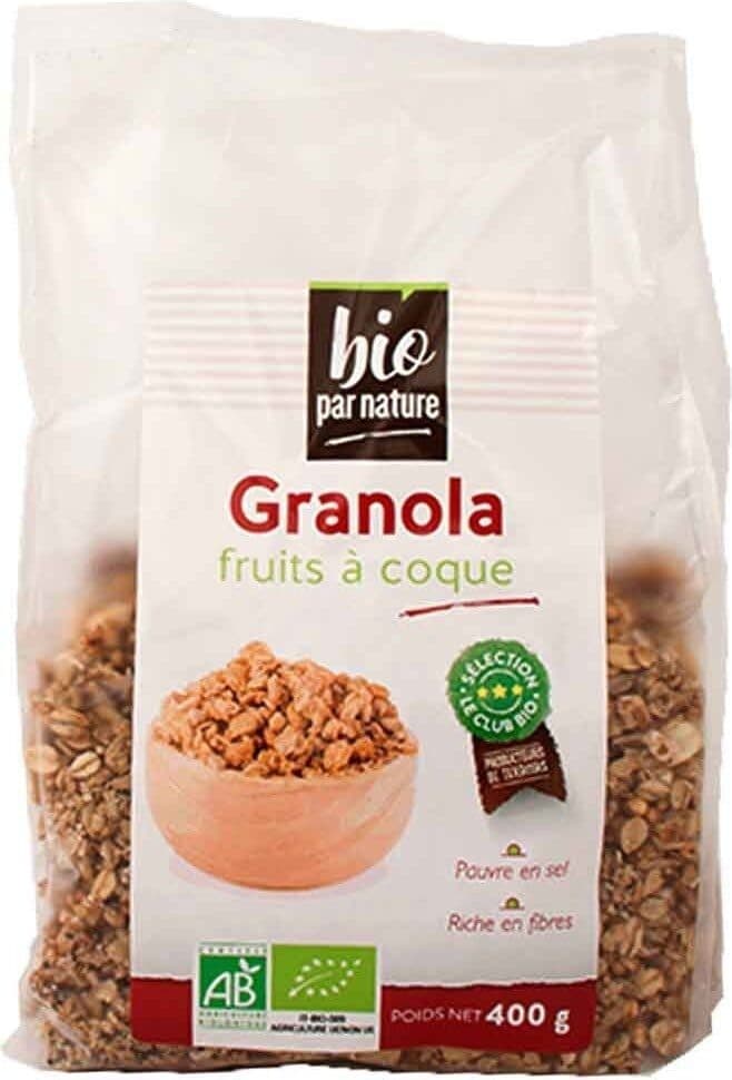bio par nature Granola fruits à coque packshot