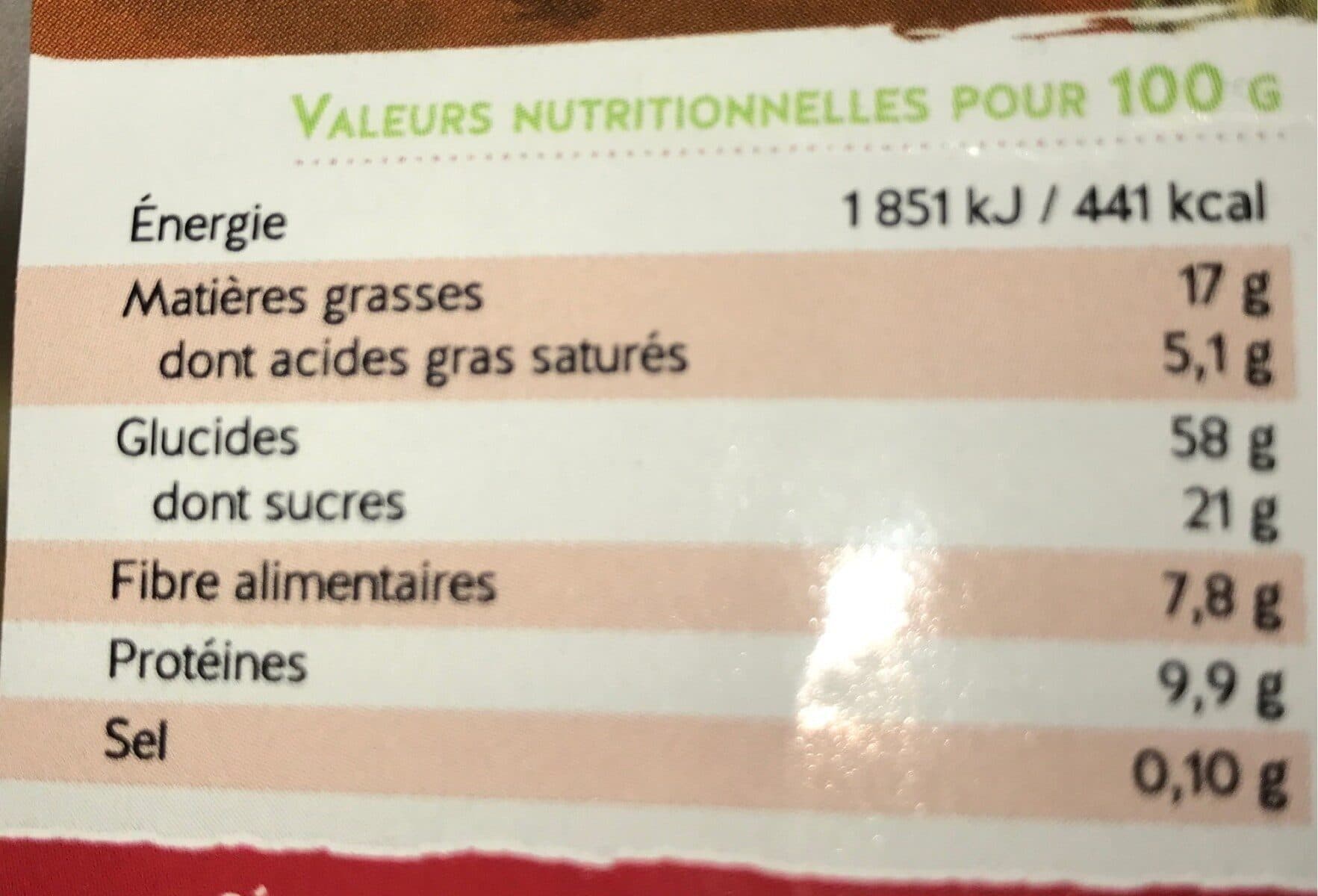 bio par nature Granola chocolat noir packshot